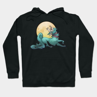 Moonbiter - Teal Hoodie